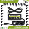 Alimentatore Universale 24 connettori per Notebook 15-20V 65W max