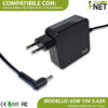 ASUS 65W 4.0x1.35 Alimentatore compatibile 19V 3.42A 65W
