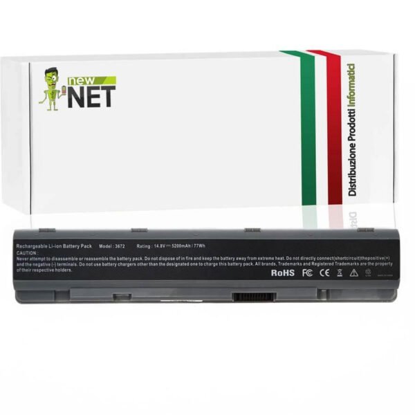 Batteria 77Wh per Toshiba Satellite E100 - 14.4-14.8 V / 5200 mAh
