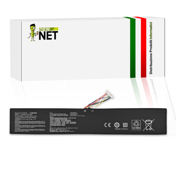 Batteria C41N2208 compatibile con ASUS ROG Ally - 15.2-15.905V, 65.2Wh, 4100mAh