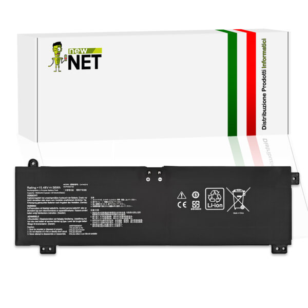 Batteria C41N2010 compatibile con ASUS ROG Strix - 15.48V, 56Wh, 3620mAh