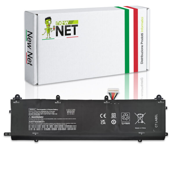 Batteria BN06XL compatibile con HP Spectre x360 15-eb - 11.55V, 72.9Wh, 6300mAh
