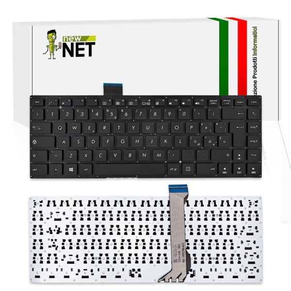 Tastiera ASUS E402 nera R417 compatibile