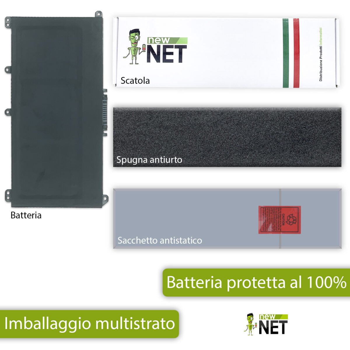 Batteria TF03XL per HP Pavilion 15-CC, 15-CD, 15-CK - 11.55 V / 3630 mAh - immagine 7