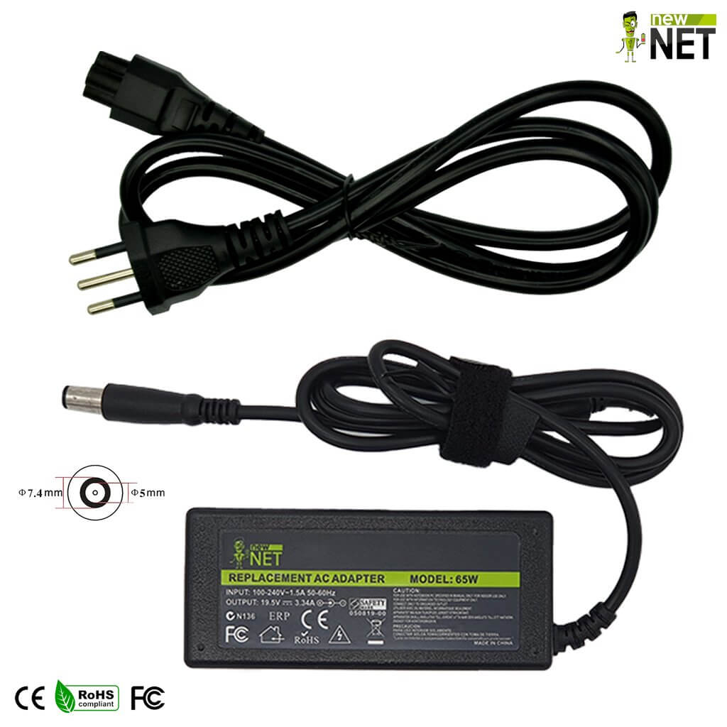 Alimentatore 65W per DELL Inspiron 11z Serie - 19.5 V / 3.34 A - 7.4 x 5.0 mm