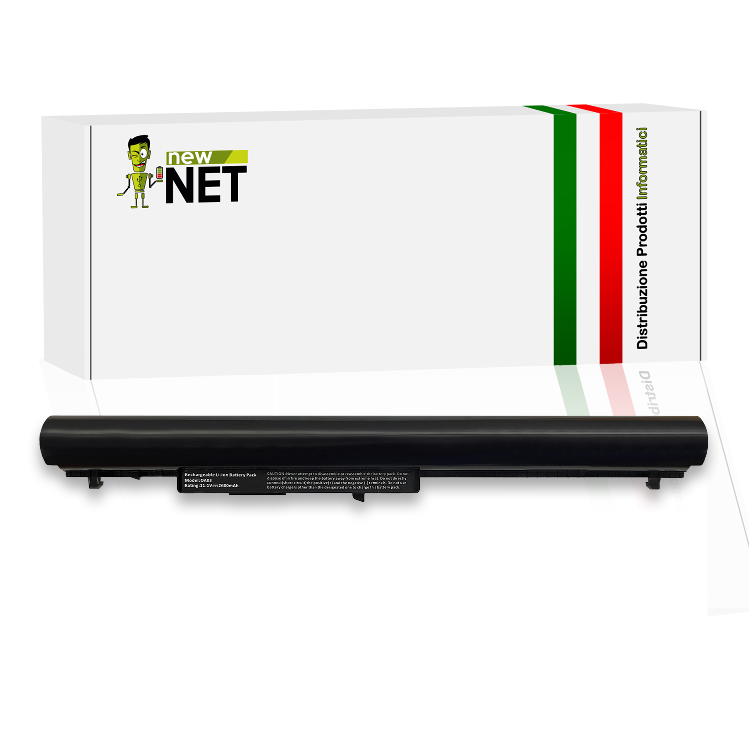 Batteria OA03 29 Wh per HP 250 G2 - 10.8-11.1 V / 2600 mAh
