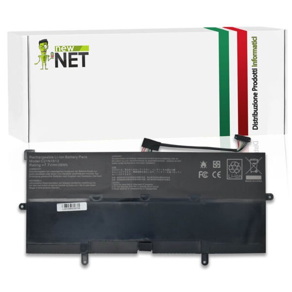 Batteria 39Wh per Asus Chromebook Flip C302C Serie - 7.7 V / 5085mAh