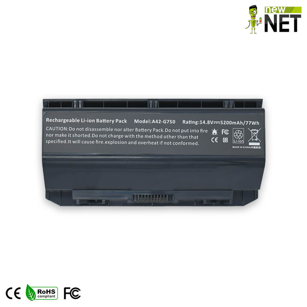 Batteria 77Wh per Asus Rog G750 Serie - 14.4-14.8 V / 5200mAh - immagine 5