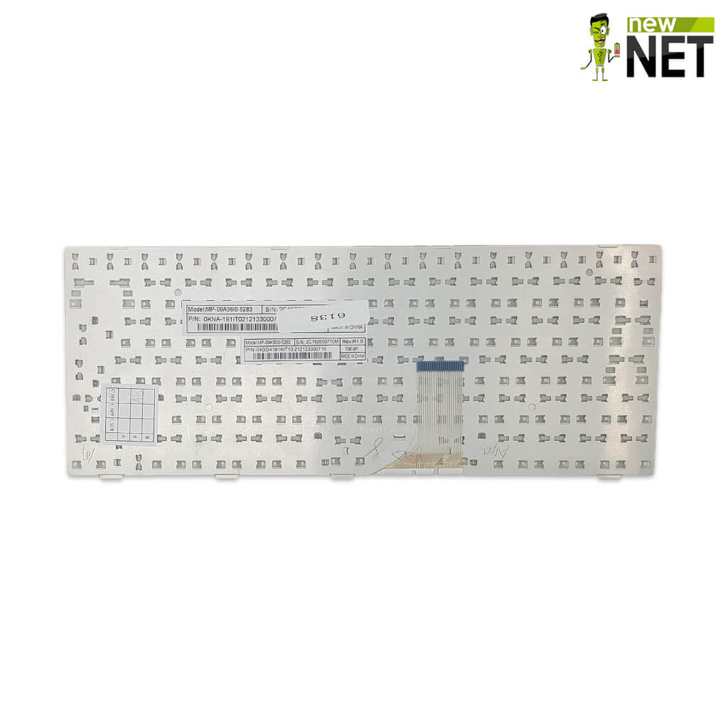 Tastiera per Asus Eee Pc 1001HA Bianca - immagine 4