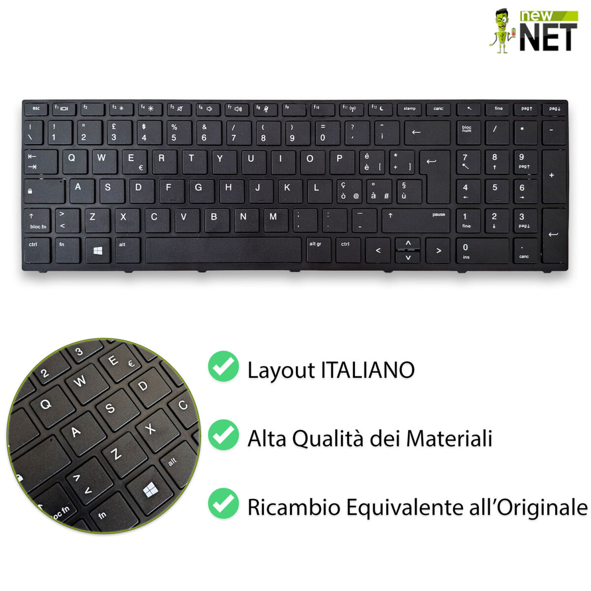 Tastiera L01028-061 per HP ProBook 450 G5 - immagine 4