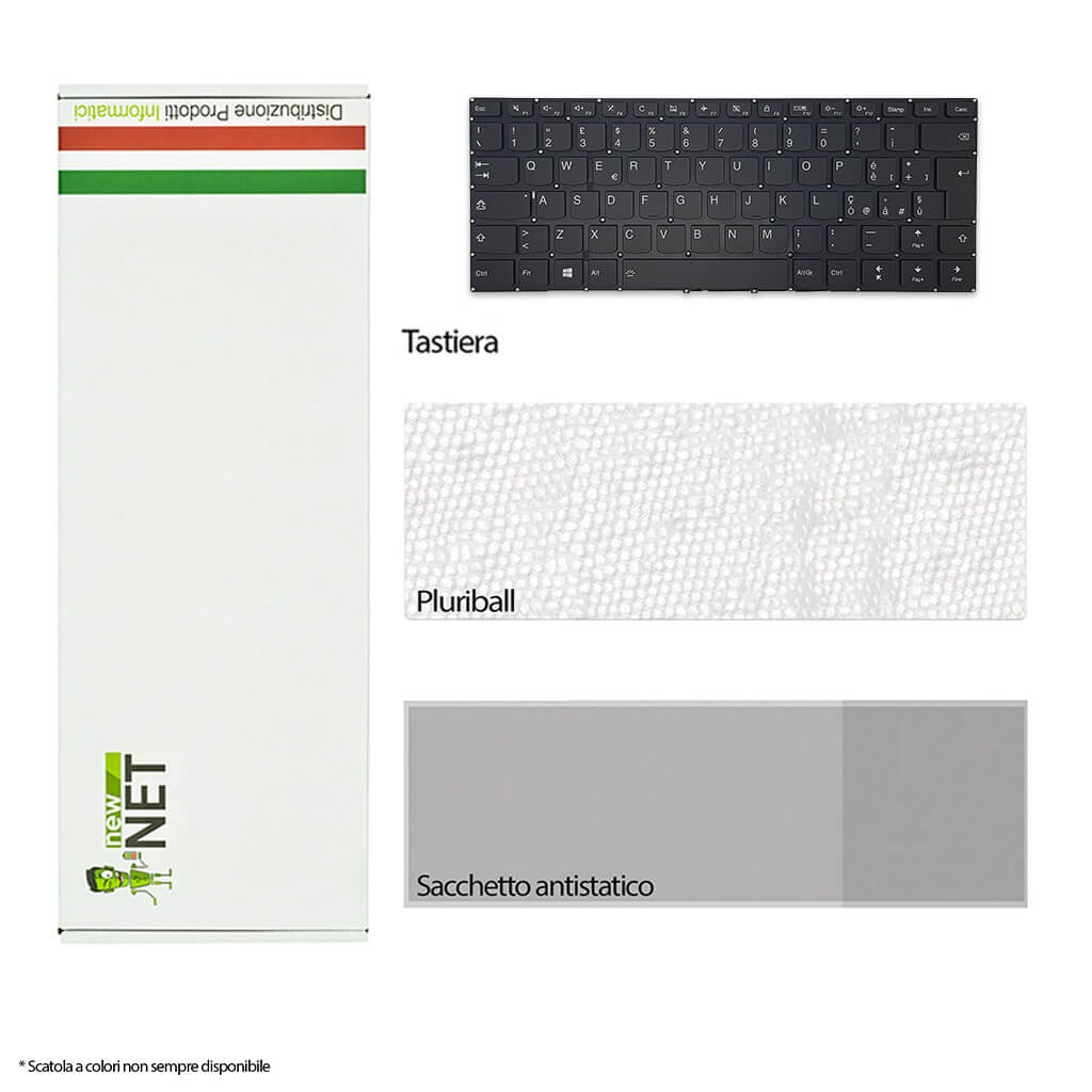Tastiera per Lenovo Yoga 310s-14isk Retroilluminata - immagine 6