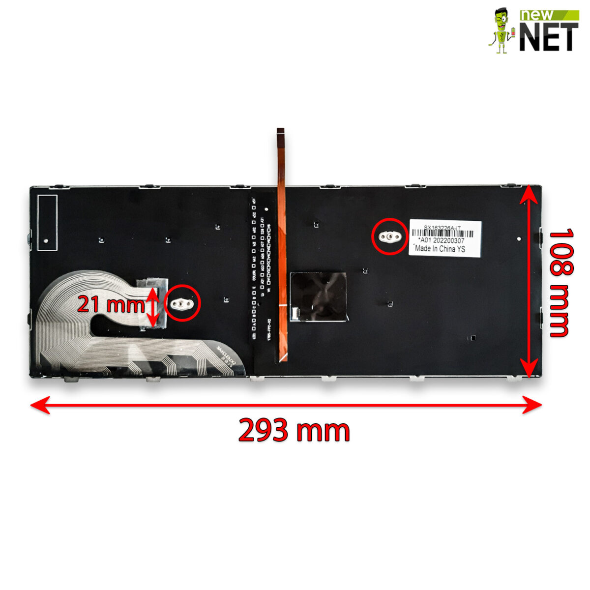 Tastiera retroilluminata per Hp Elitebook 745, 840, 846, G5 e G6 con trackpoint e frame - immagine 2