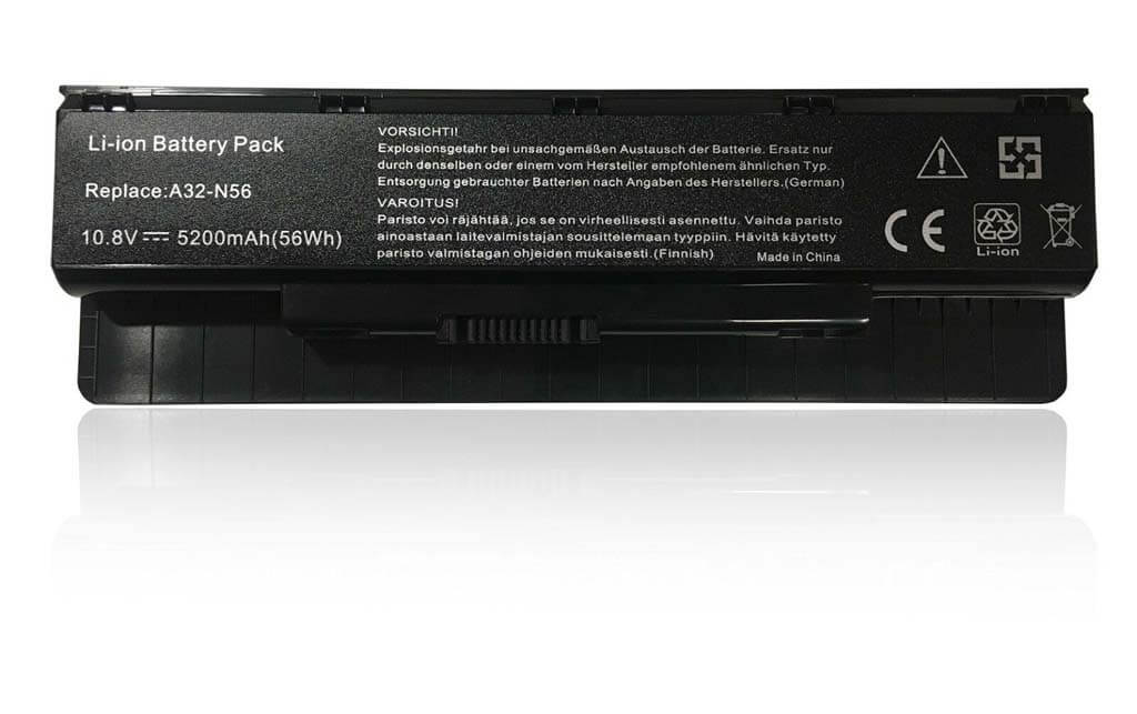 Batteria 56Wh per Asus N56 Serie - 10.8-11.1 V / 5200mAh