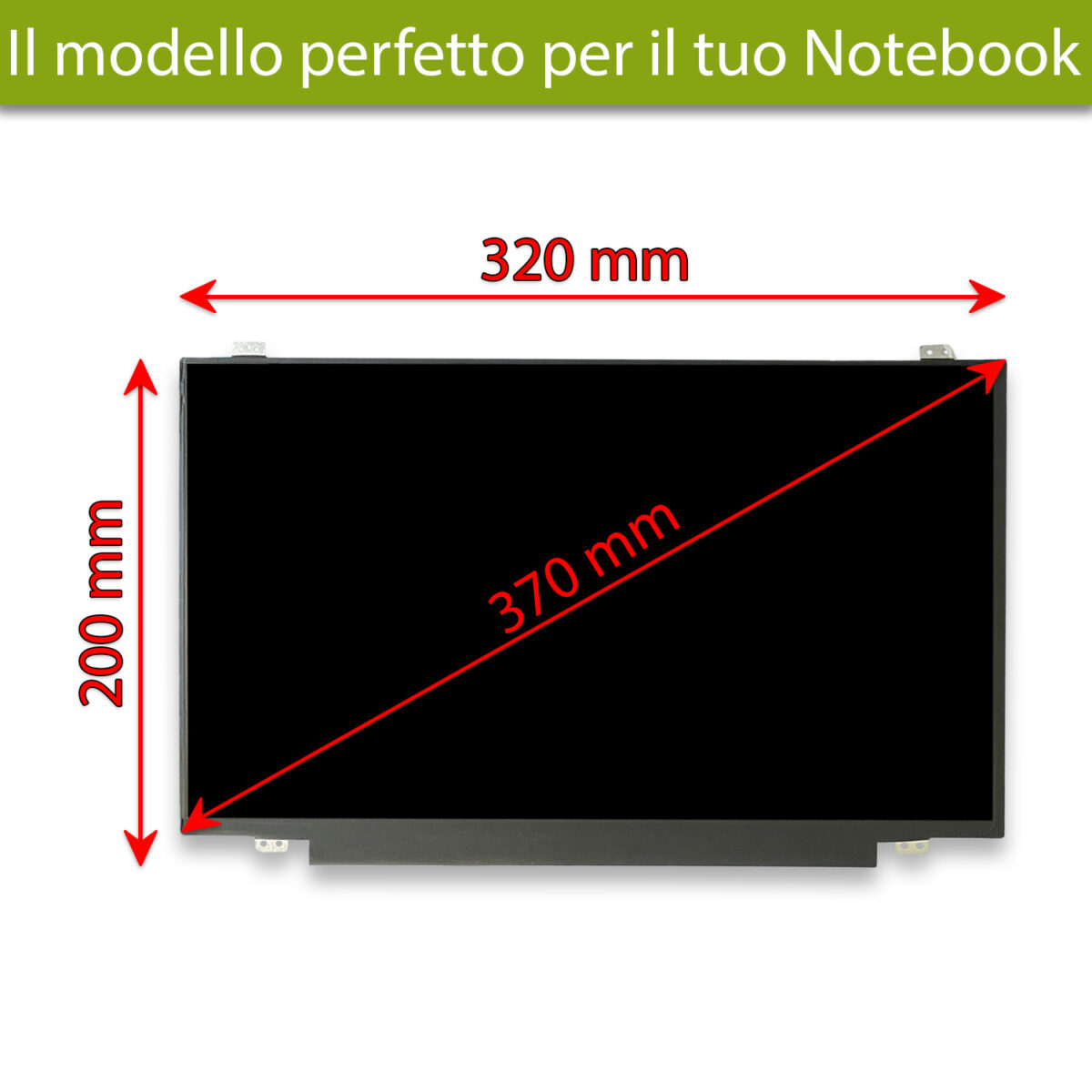 Display N140HCA-EBB C1 Schermo LCD IPS [ 30 Pin / 1920 x 1080 / 14.0 Pollici ] - immagine 2