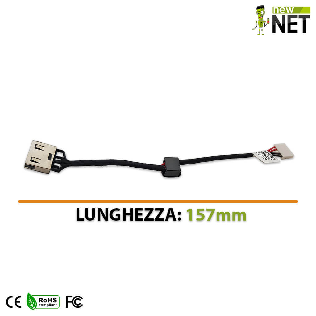 Dc Jack - Connettore di alimentazione per Lenovo Ideapad g50-30 - immagine 4