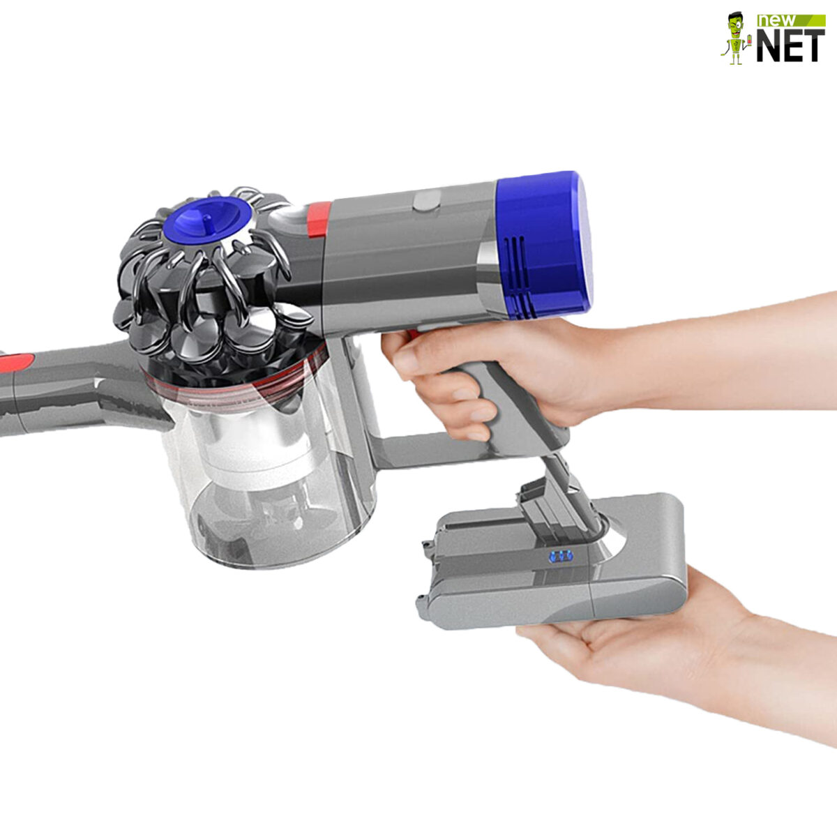 Batteria compatibile con aspirapolvere Dyson V8 - 21.6 V / 3000mAh - immagine 6