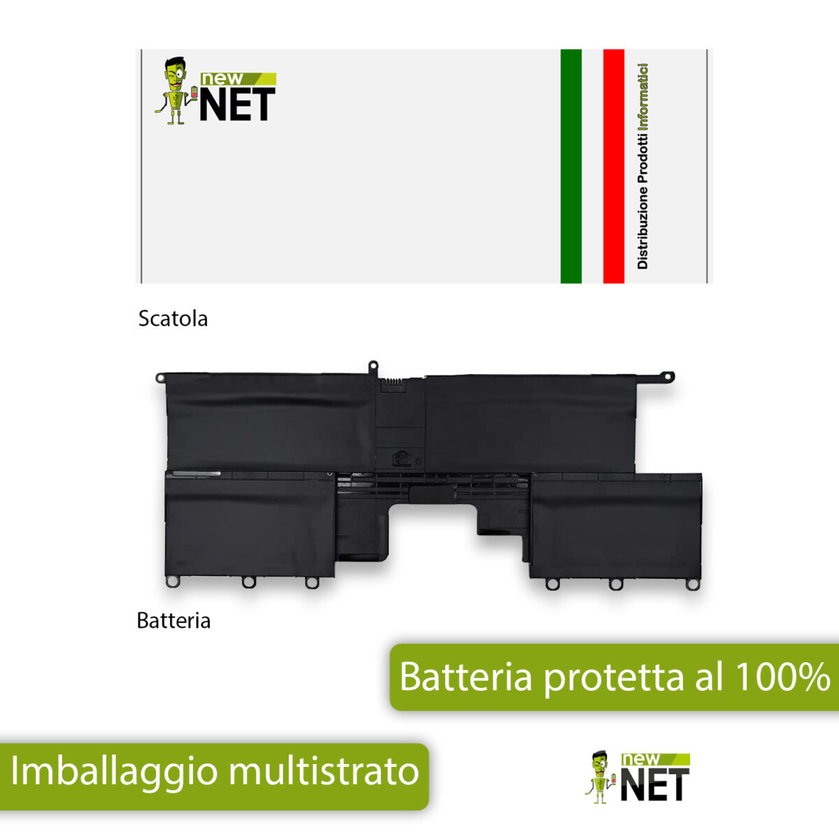 Batteria 36 Wh per Sony VAIO Pro 11, 13 - 7,5 V / 4740 mAh - immagine 6
