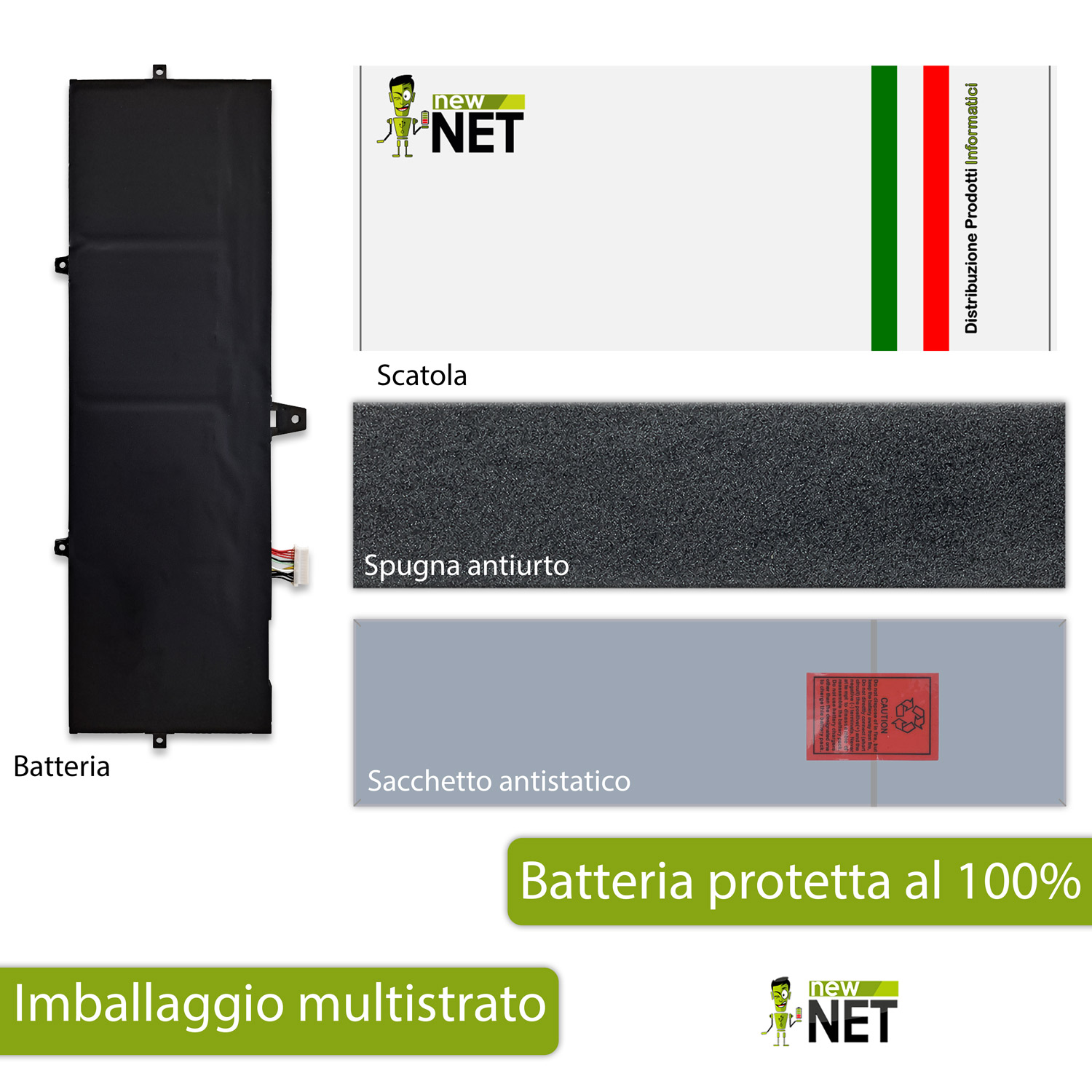 Batteria BM04XL per Notebook HP EliteBook x360 - 7.7V, 7300mAh, 56Wh - immagine 6