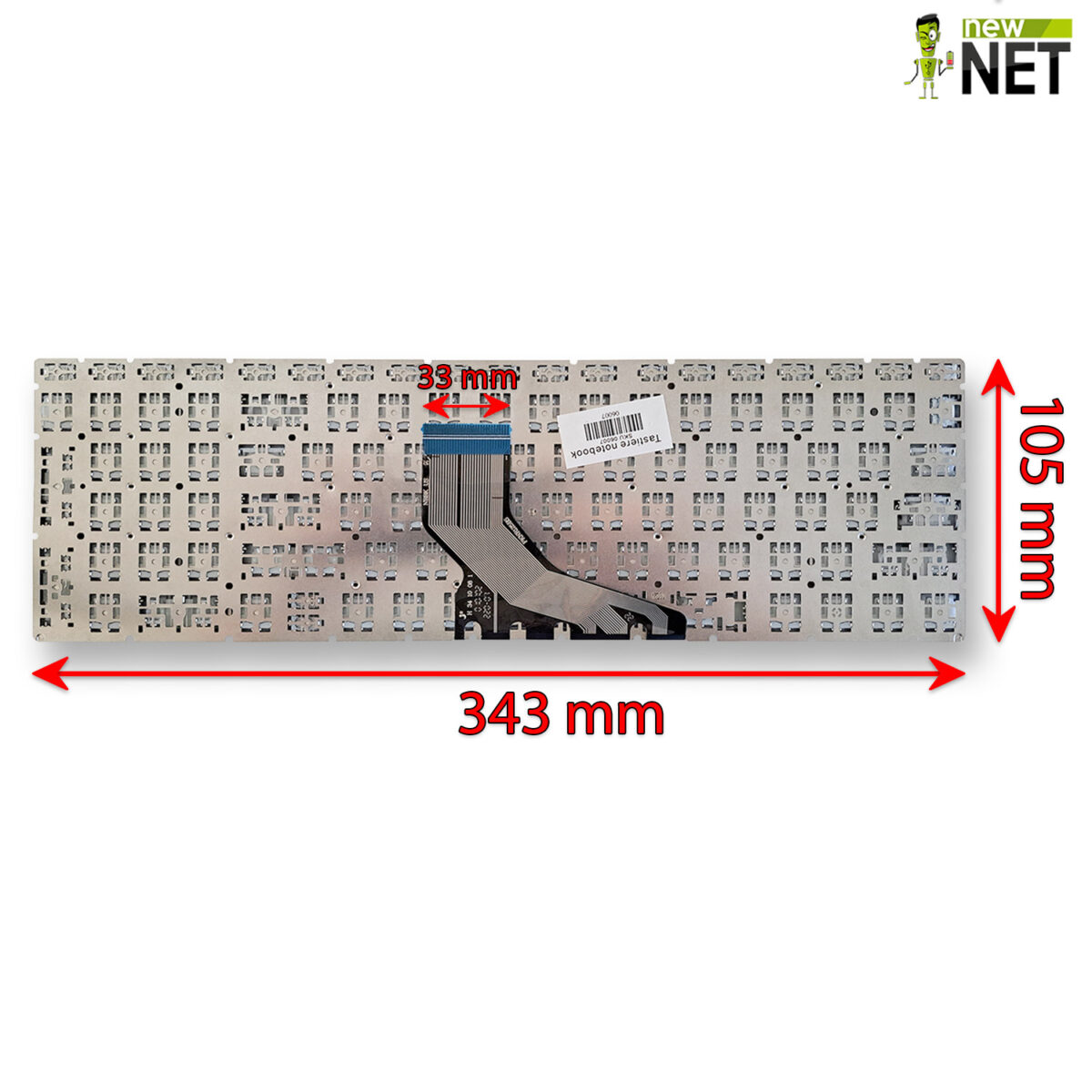 Tastiera retroilluminata per HP 250 G8, 255 G8 senza frame - immagine 2
