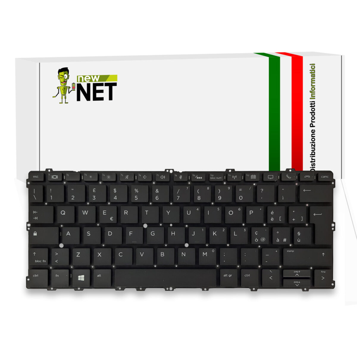 Tastiera retroilluminata per HP EliteBook x360 senza frame