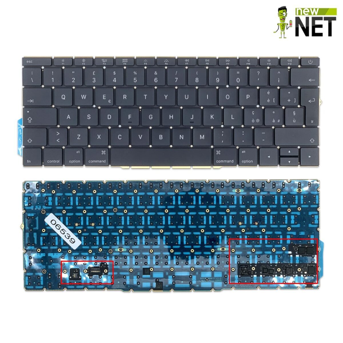 Tastiera per Mac Book Pro 13" A1708 metà 2017