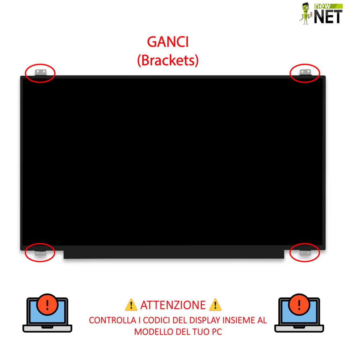 Display B173HAN01.4 LCD TN 17.3 pollici, 40 Pin eDP, 1920x1080 FHD 120Hz - immagine 3