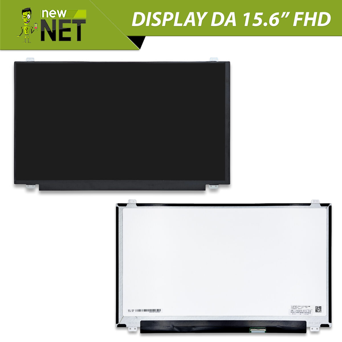 Display touchscreen LP156WF7-SPN1 15.6 pollici IPS, connettore eDP 40 pin, 1920x1080 Full HD - immagine 5