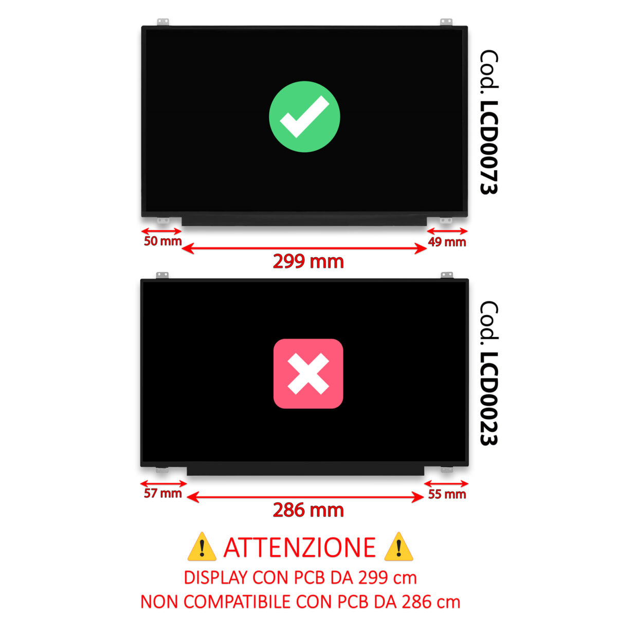Display N173HHE-G32 REV.C1 LCD IPS 17.3 pollici 40 pin eDP, 1920x1080 FHD 120Hz - immagine 2