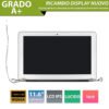 Display compatibile per Apple MacBook Air 11" model A1370 anno 2010 2011 Silver (Argento)