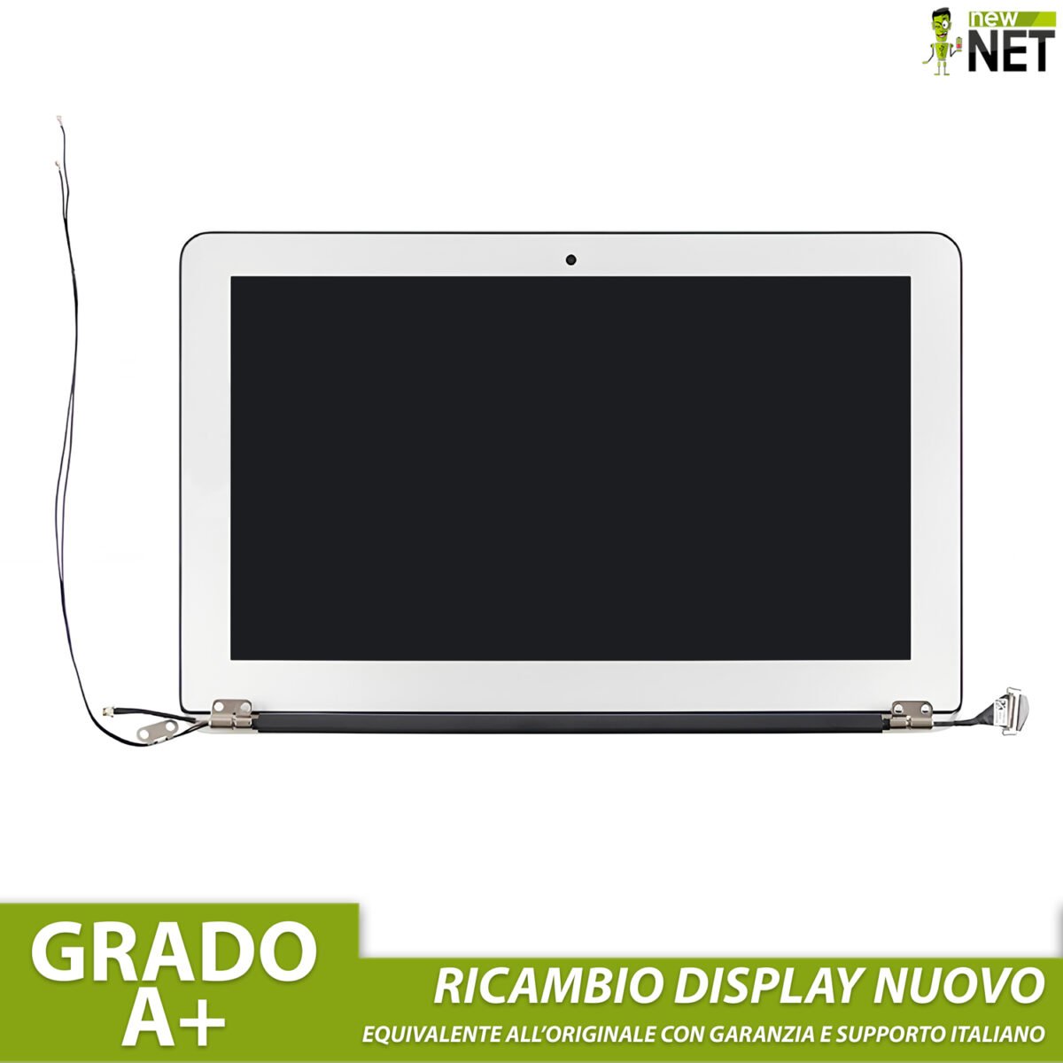 Display compatibile per Apple MacBook Air 11" model A1370 anno 2010 2011 Silver (Argento) - immagine 5