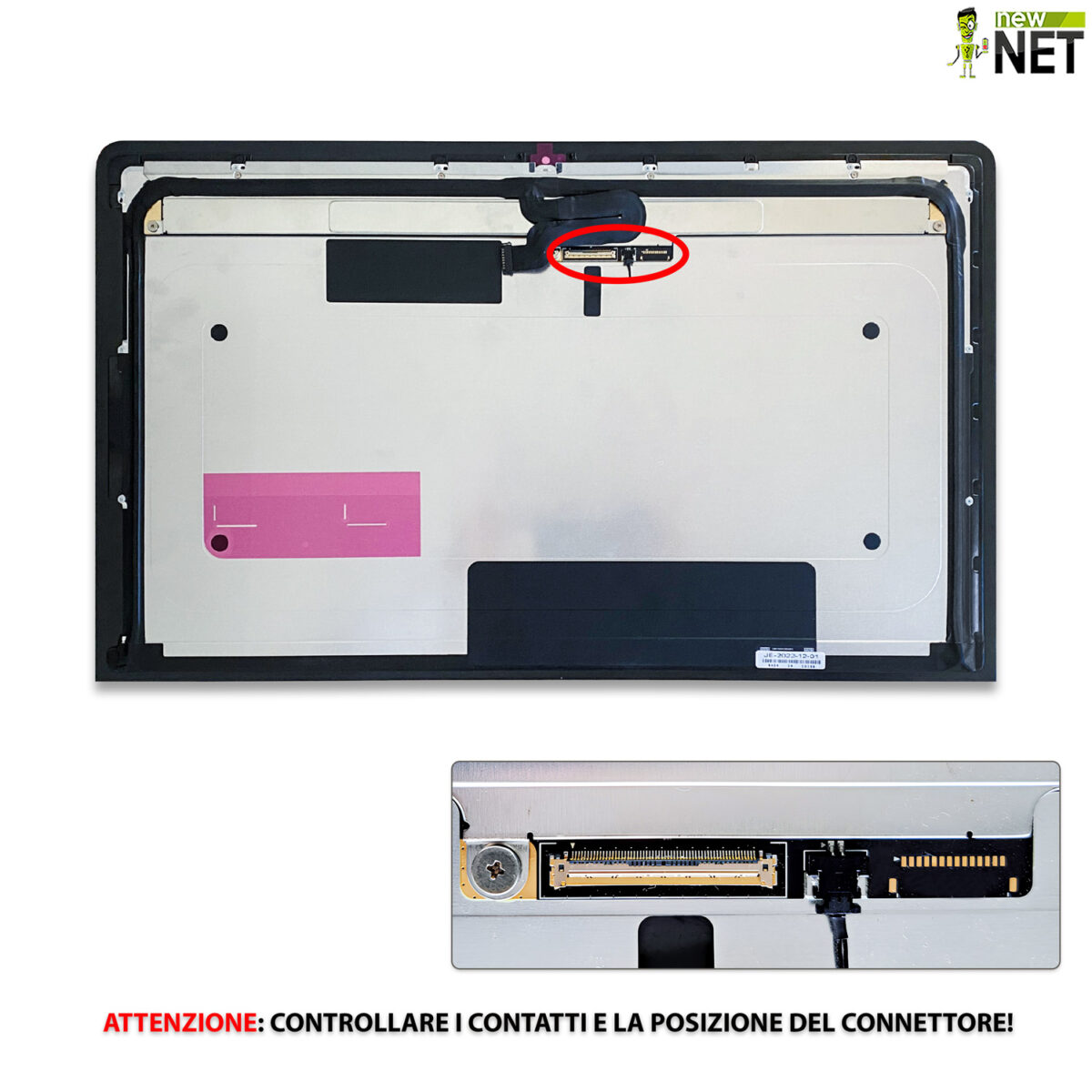 Display compatibile per Apple iMac 21,5" model A1418 anni 2015-2016 - immagine 3