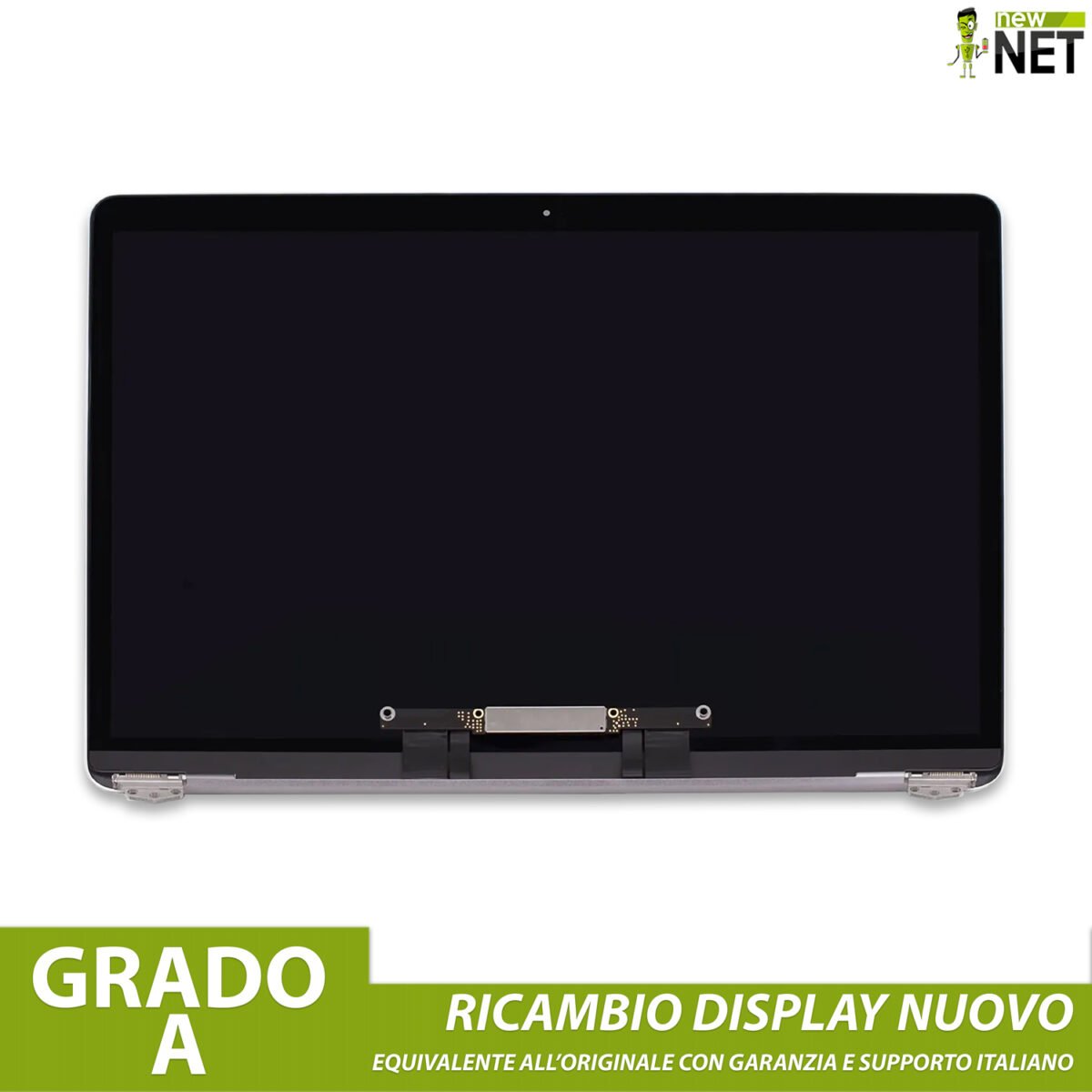 Display compatibile con Apple MacBook Air (M1, 2020) 13.3 pollici, model A2337 - Colore Space Gray / Grigio siderale - immagine 6