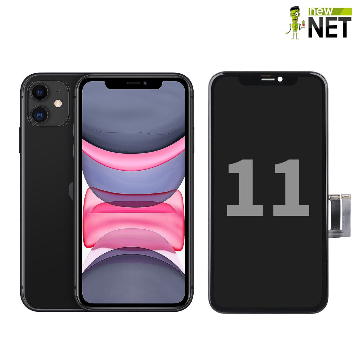 Display LCD Touch NCC per Apple iPhone 11 IN-CELL - immagine 6