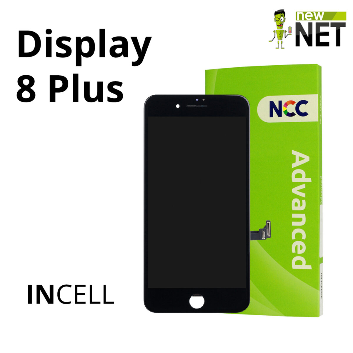 Display LCD Touch NCC per Apple iPhone 8 Plus IN-CELL
