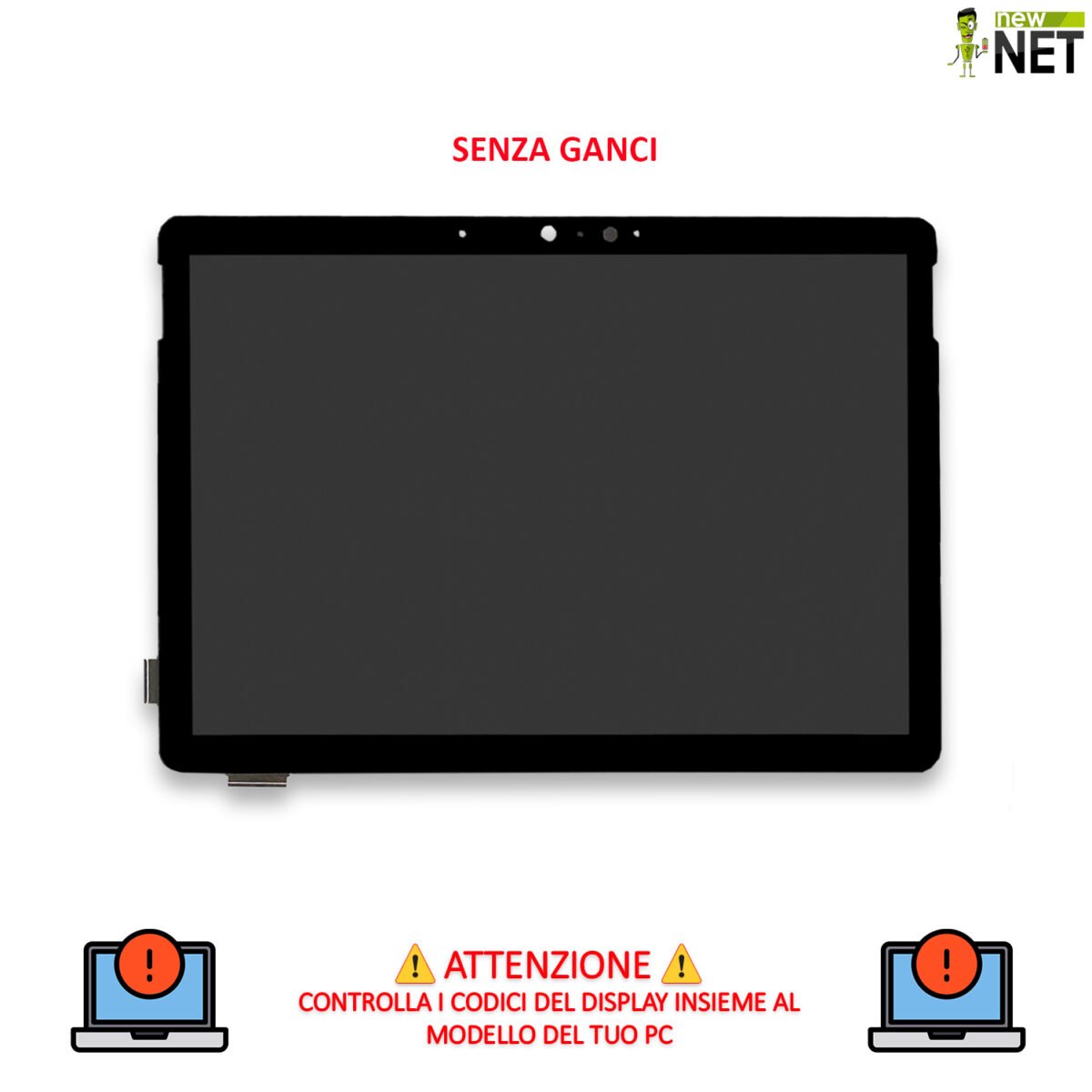 Display touchscreen per Microsoft Surface Go 2 [ 1920 x 1280 / 10,5 Pollici ] - immagine 3