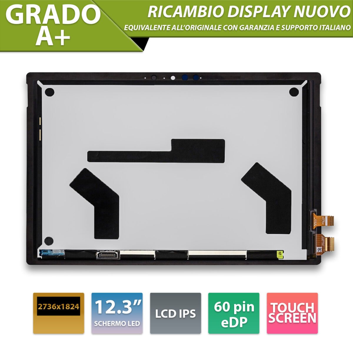 Display touchscreen per Microsoft Surface Pro 7 [ 2736 x 1824 / 12,3 Pollici ]
