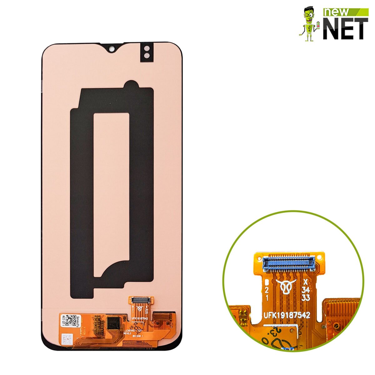 Display per Samsung Galaxy A20 (A205) OLED, Touch Screen, No Frame - immagine 5
