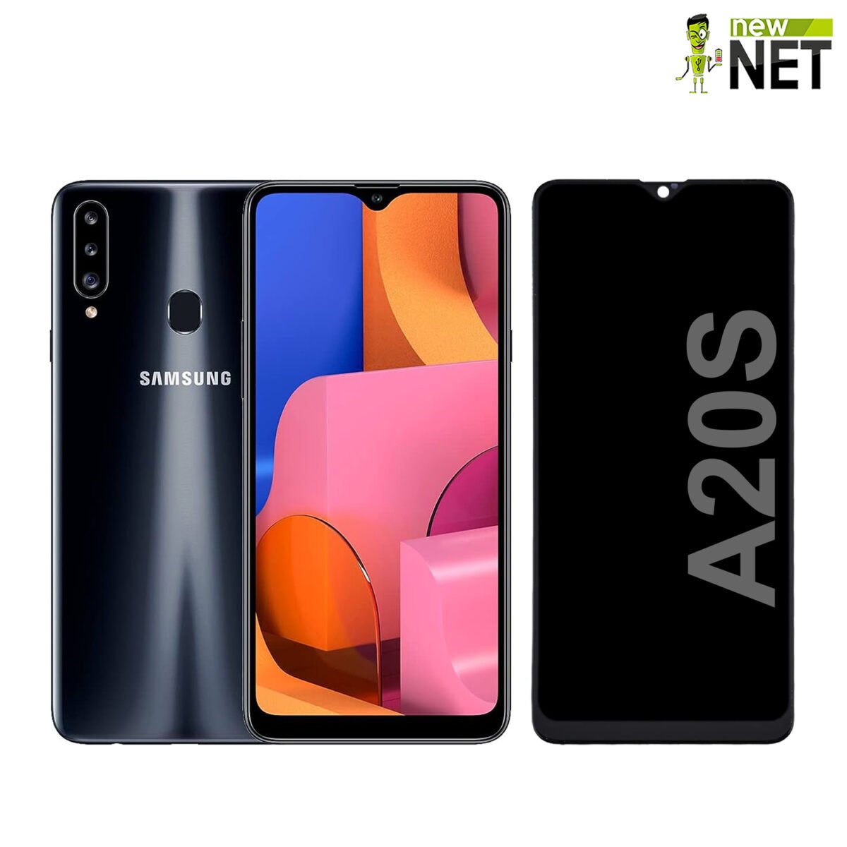 Display per Samsung Galaxy A20s (A207) LCD IN-CELL, Touch Screen, No Frame - immagine 6