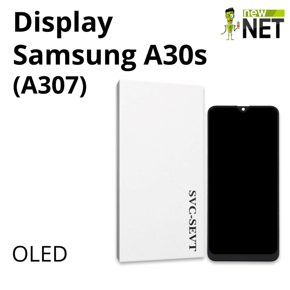 Display per Samsung Galaxy A30s (A307) OLED, Touch Screen, No frame