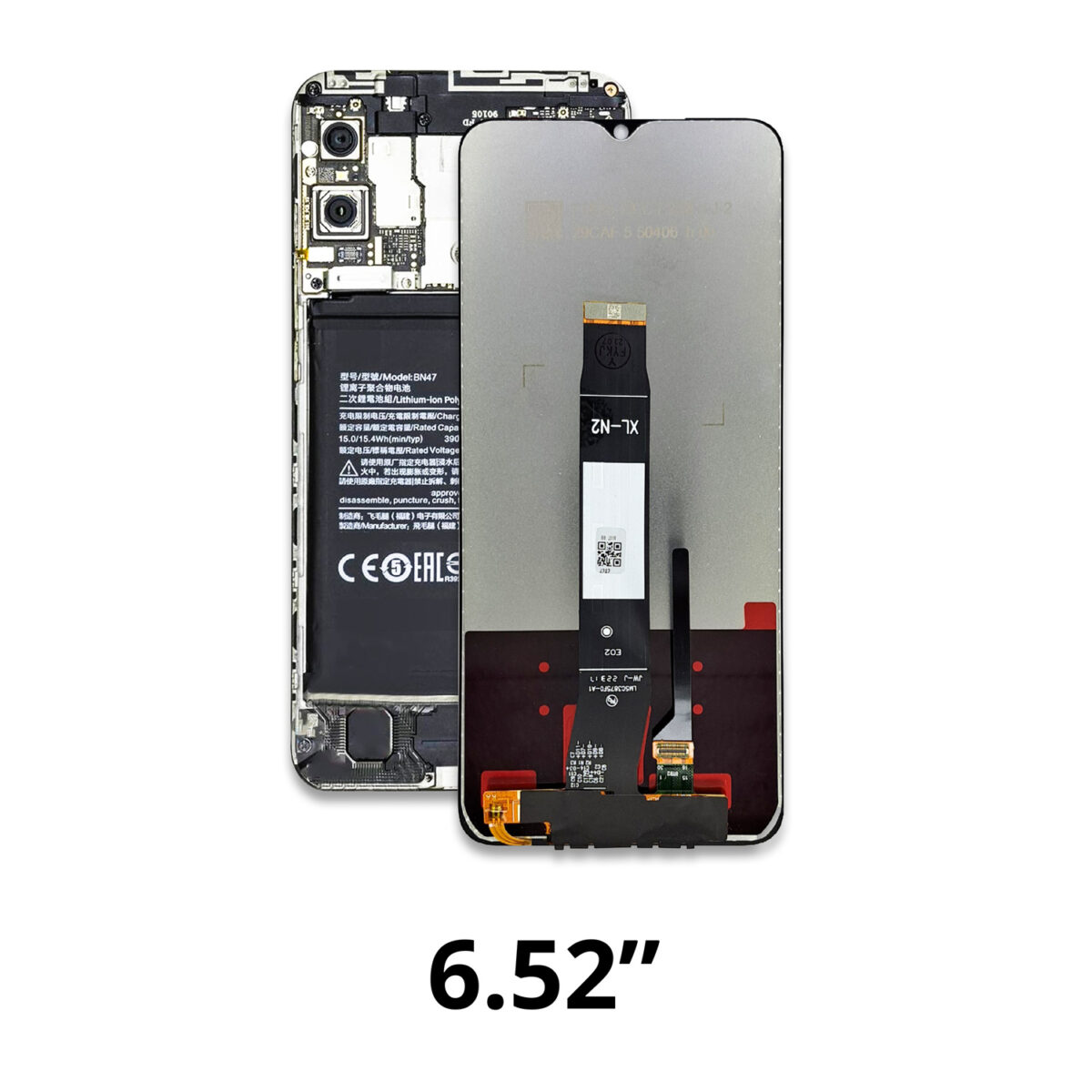 Display compatibile per Xiaomi Redmi A1 220733SI LCD IPS, Touch Screen, No Frame - immagine 3