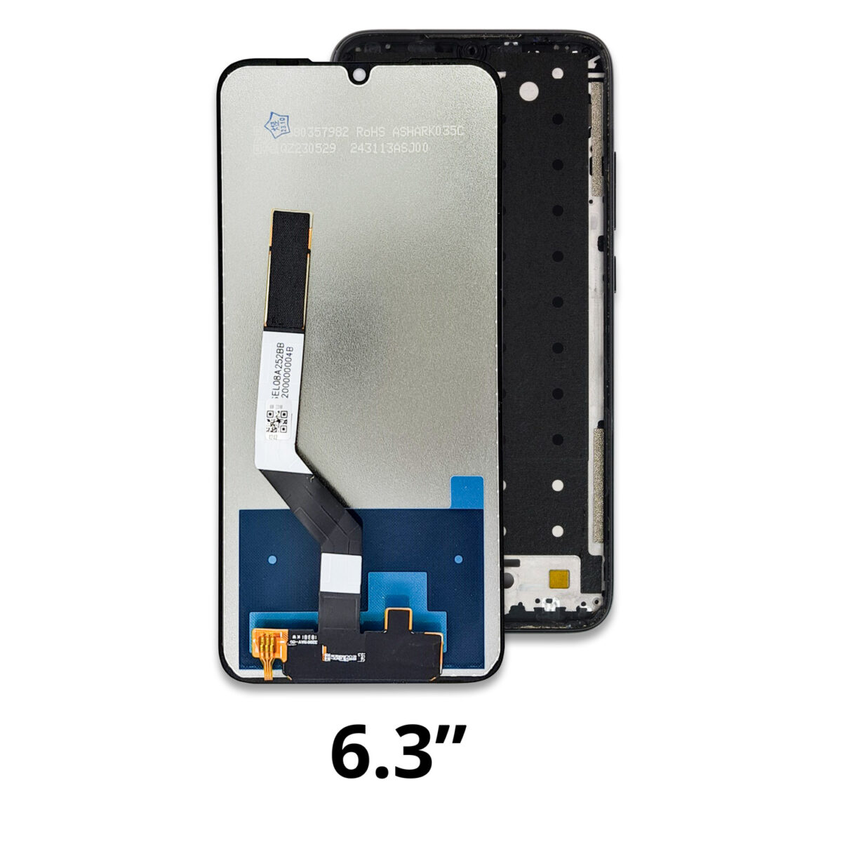 Display compatibile per Xiaomi Redmi Note 7 e 7 Pro, LCD IPS, Touch Screen, No Frame - immagine 3