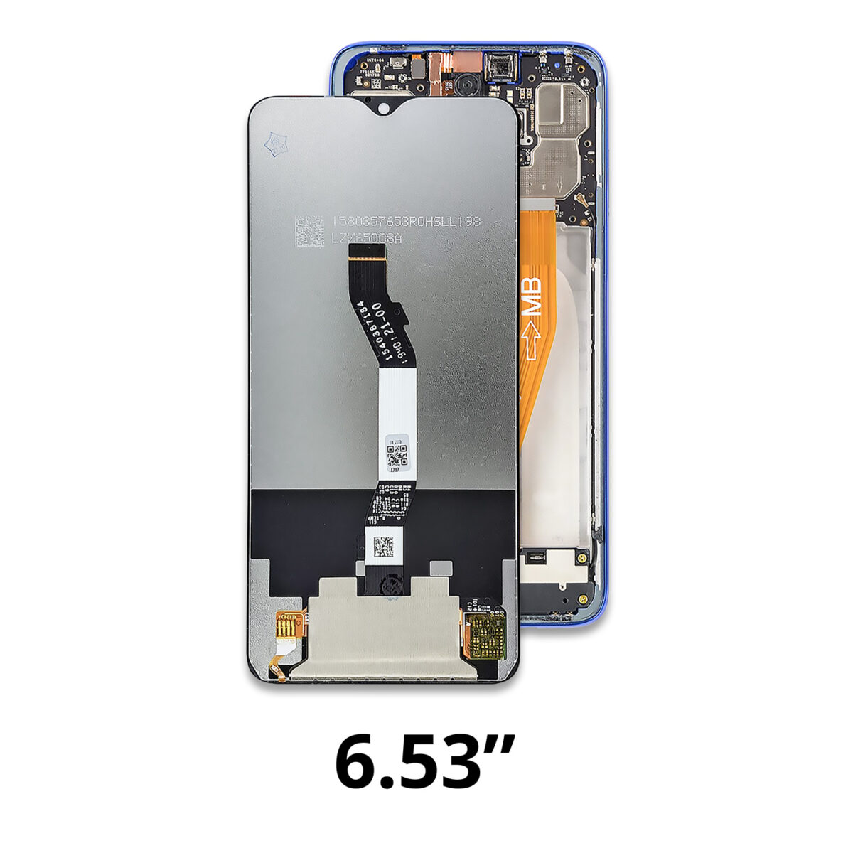 Display compatibile per Xiaomi Redmi Note 8 Pro 2015105 LCD IPS, Touch Screen, No Frame - immagine 3