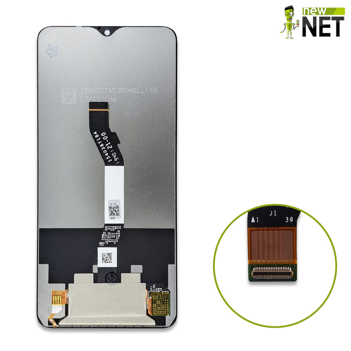 Display compatibile per Xiaomi Redmi Note 8 Pro 2015105 LCD IPS, Touch Screen, No Frame - immagine 2