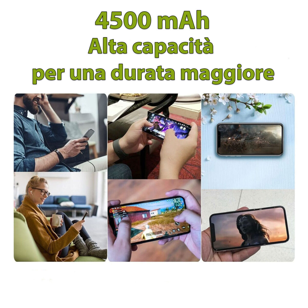 Batteria Deji per Samsung Galaxy S20 Plus [ 3.86V - 4500mAh - 17.37Wh ] - immagine 5