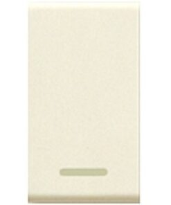 PULSANTE CON GEMMA ILLUM. BLANC