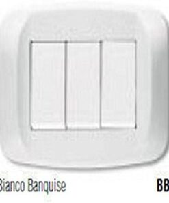 PLACCA BANQ TECNOPOL.3M.BIANCO BANQ