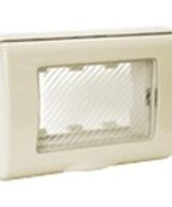 PLACCA IP55 CON MEMBRANA 3M.BLANC