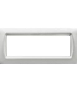PLACCA 6 POS.BIANCO NUVOLA TOP SYSTEM