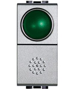 light tech - pulsante + portalamp verde BTICINO NT4038V