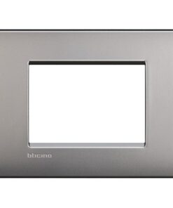 LL - placca 3P nichel satinato BTICINO LNC4803NK